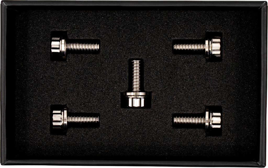 HARWARE KIT TITANIUM M8 DERBY COVER