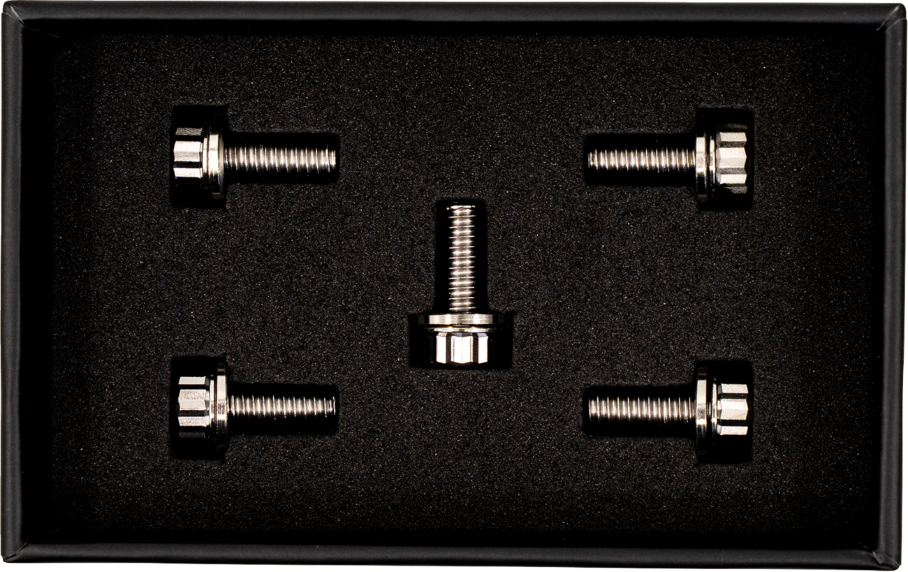 HARWARE KIT TITANIUM M8 DERBY COVER