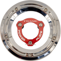 DERBY COVER AND POWER PLATE KIT M8 FL CHRM/RED