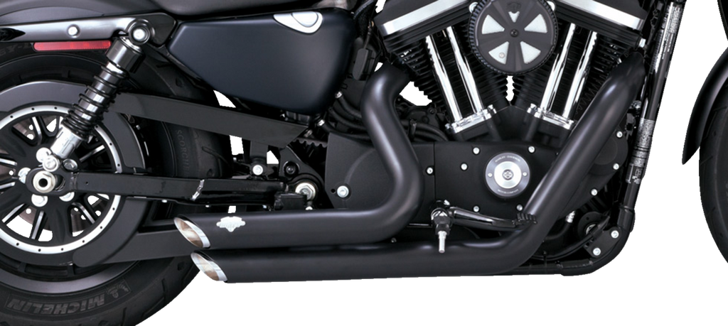 EXHAUST S-SHT STAG BLK.XL