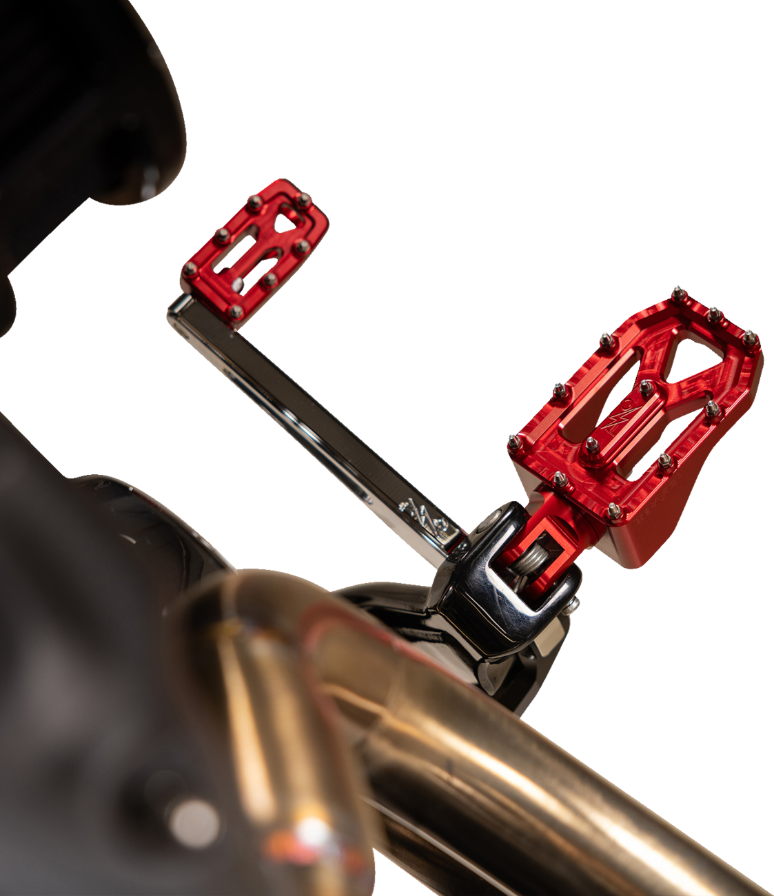 FOOTPEGS AGGRESSOR RED