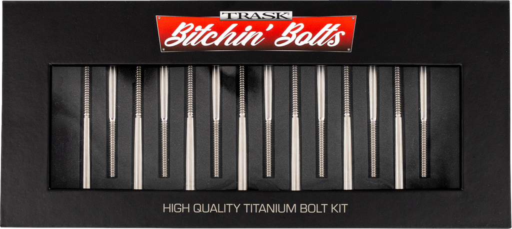HARWARE KIT TITANIUM M8 CRANKCASE