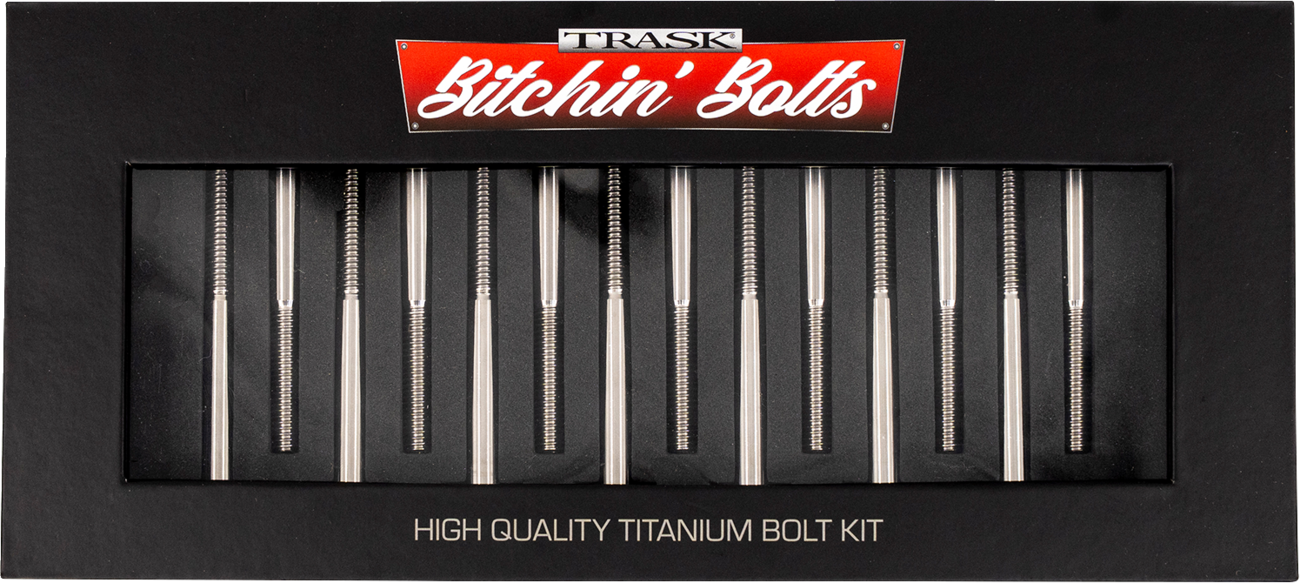 HARWARE KIT TITANIUM M8 CRANKCASE