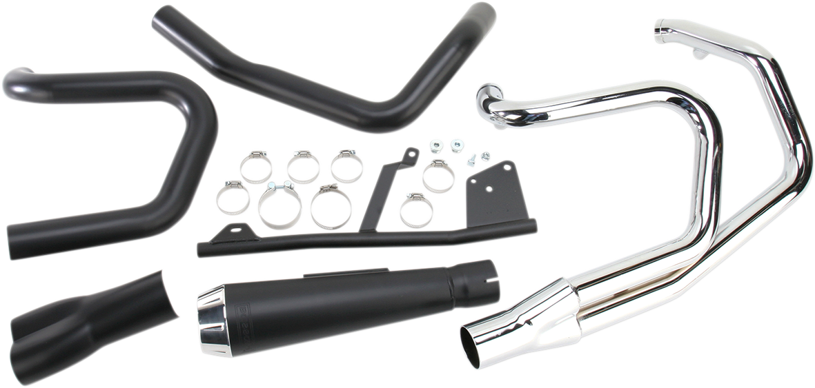 EXHAUST RR2-1UP04-13XL BK