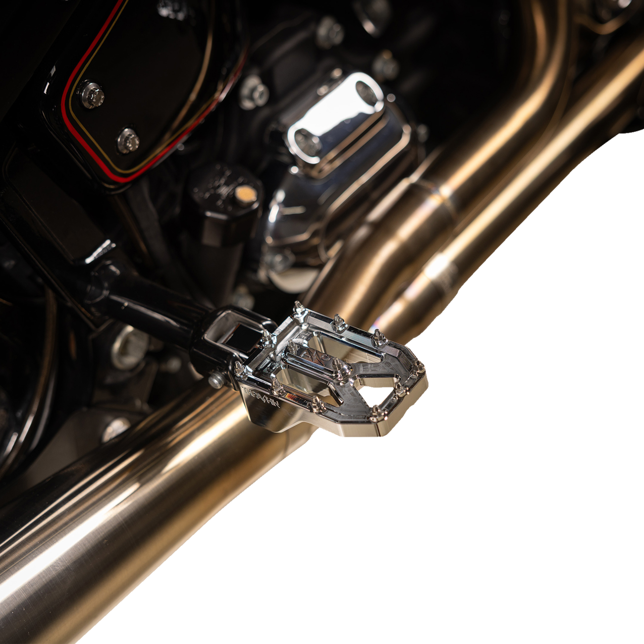 FOOTPEGS AGGRESSOR CHROME