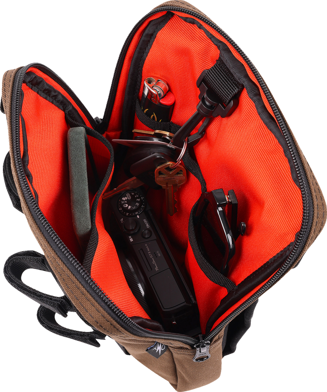 BAG HANDLEBAR TSC SLIM BROWN