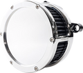 AIR CLEANER BA SOLID COVER CHROME/BLACK M8 VVT