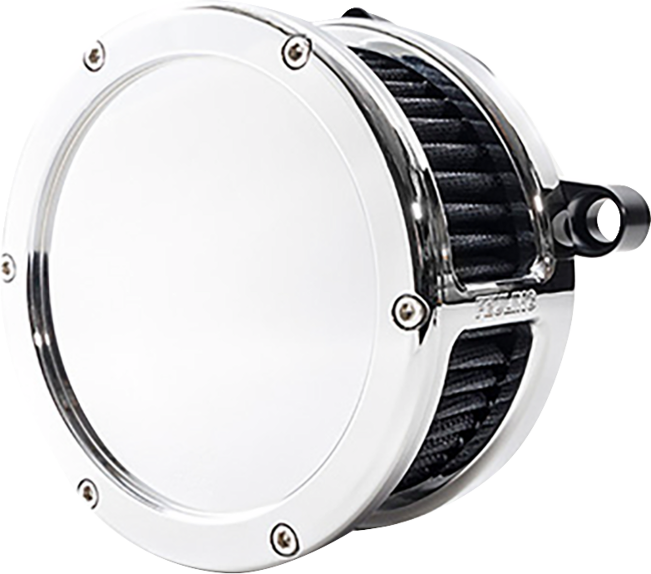 AIR CLEANER BA SOLID COVER CHROME/BLACK M8 VVT