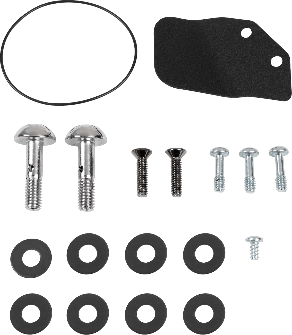 Air Cleaner Kit Stealth Teardrop Lava Chrome 2017-2023 M8