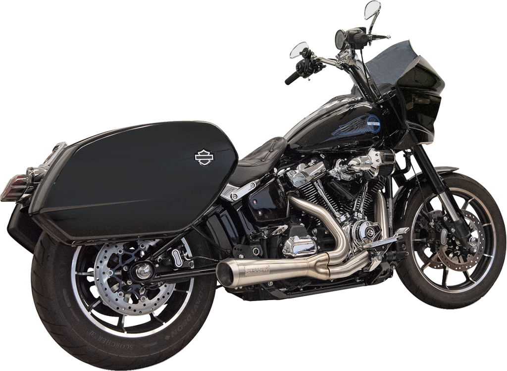 EXHAUST SHORT RIPPER 2:1 W/MEGAPHONE SS 49 STATE M8 SOFTAIL