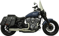 EXHAUST 2:1 SS SPR BK CHF