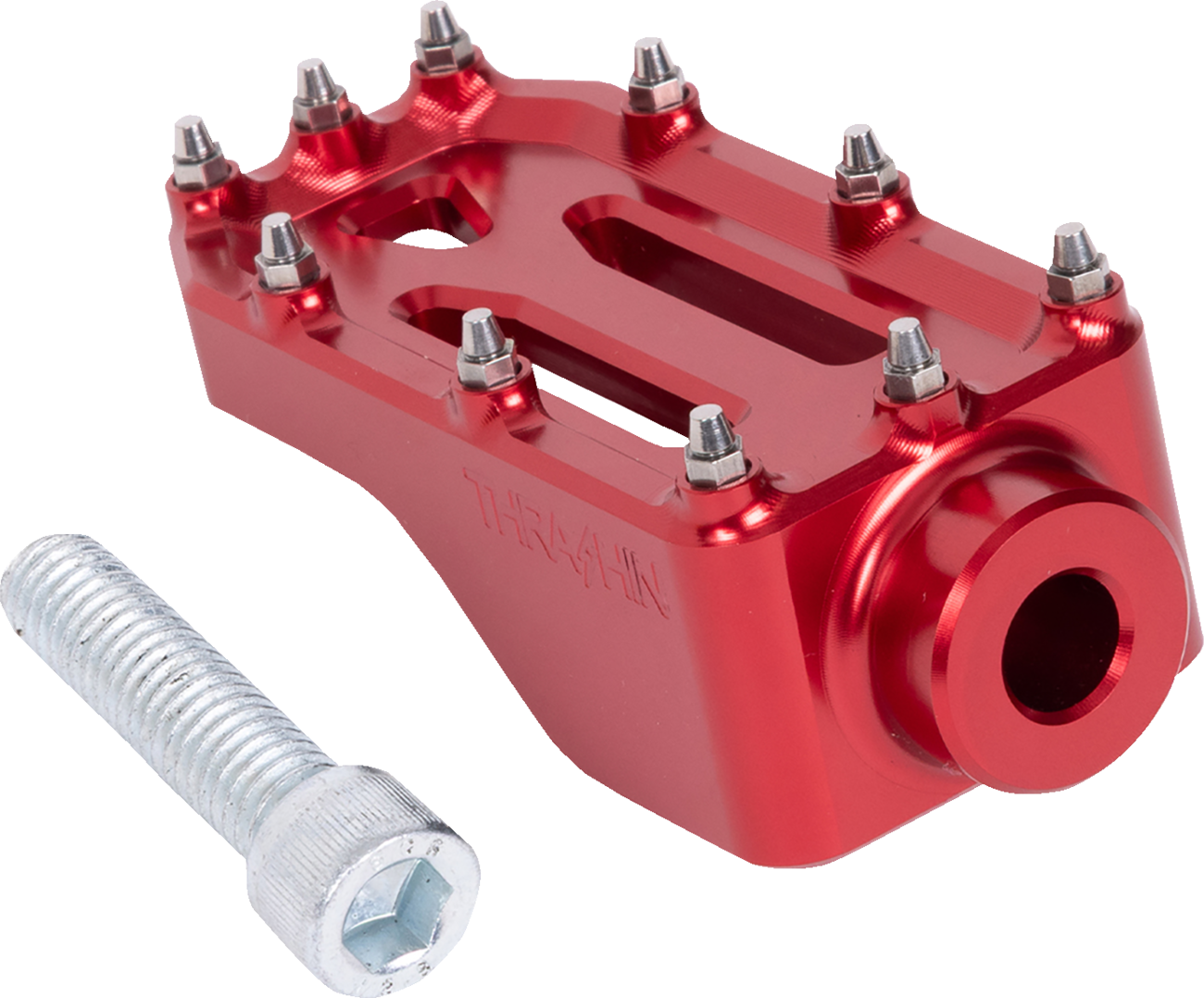 PEDAL BRAKE AGGRESSOR TOURING RED