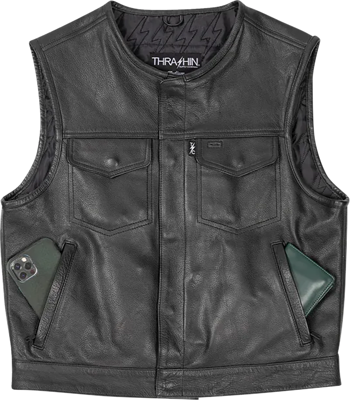 VEST ENCINAL SHORTY LEATHER SMALL