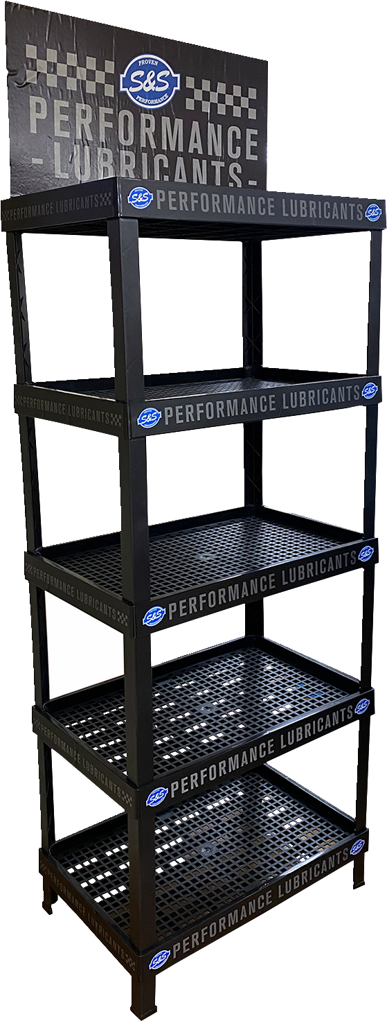 DISPLAY S&S OIL 5 SHELF