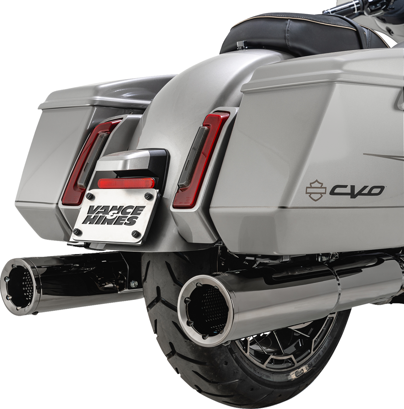 MUFFLERS HI-OUTPUT DARK CHROME 4.5"