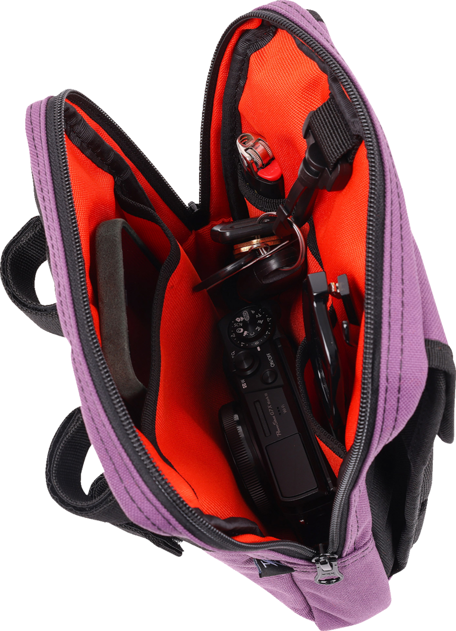 BAG HANDLEBAR TSC SLIM PURPLE