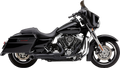 EXHAUST 2:1 W/TIP BLK FLH