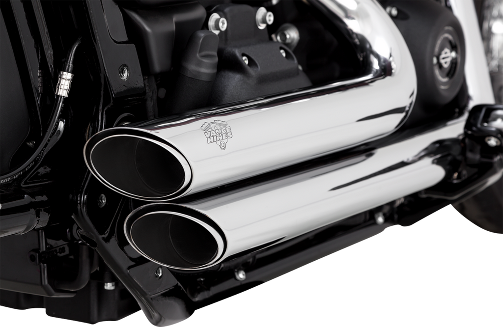 SHORT SHOTS STAGGERED EXHAUST CHROME