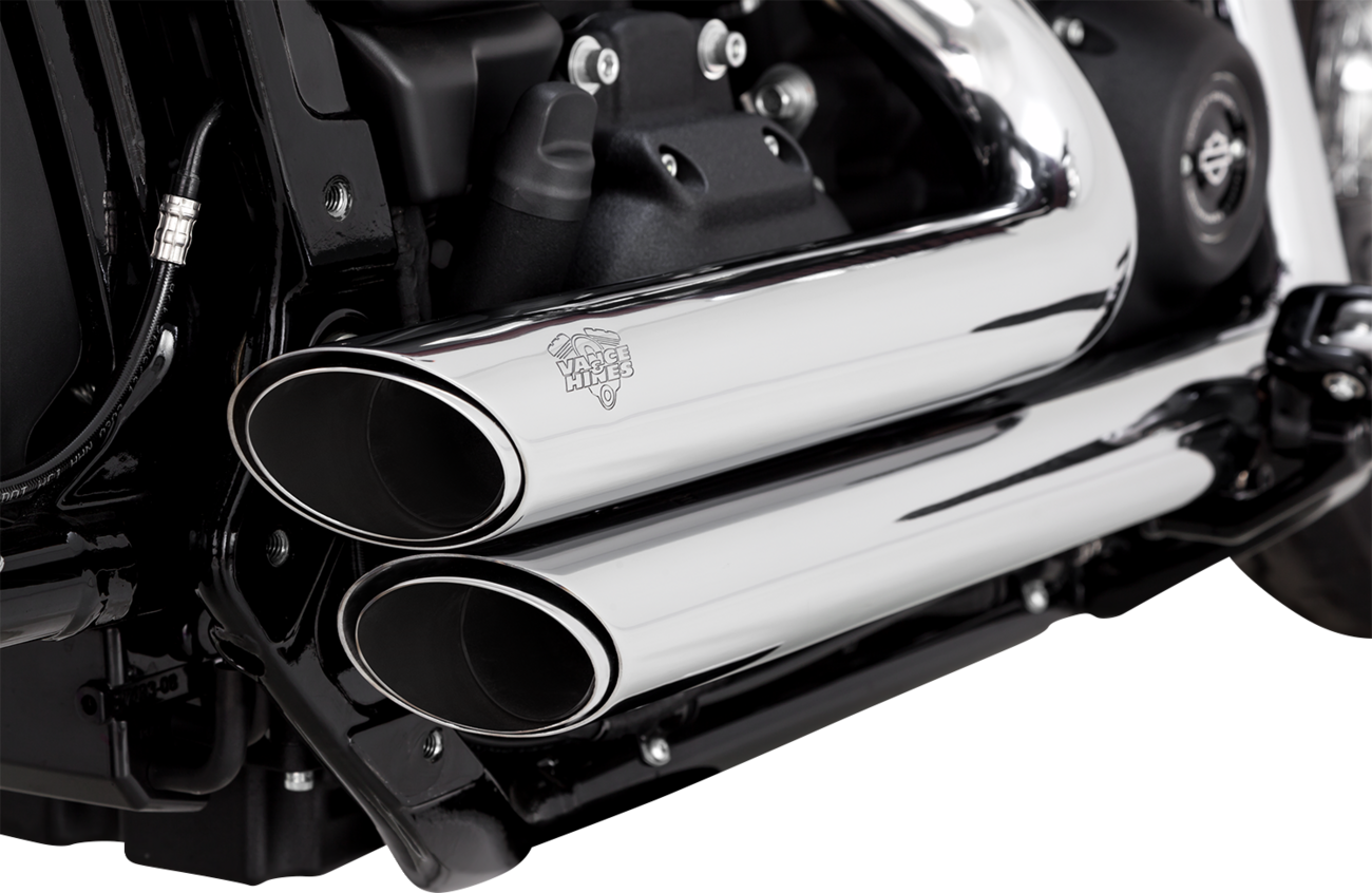SHORT SHOTS STAGGERED EXHAUST CHROME