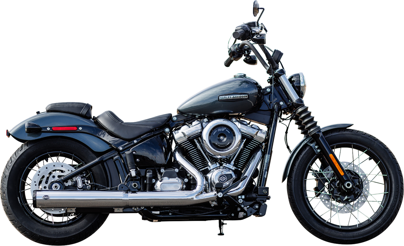 Muffler Slip-On Grand National 50 State 4"Chrome M8 Softail
