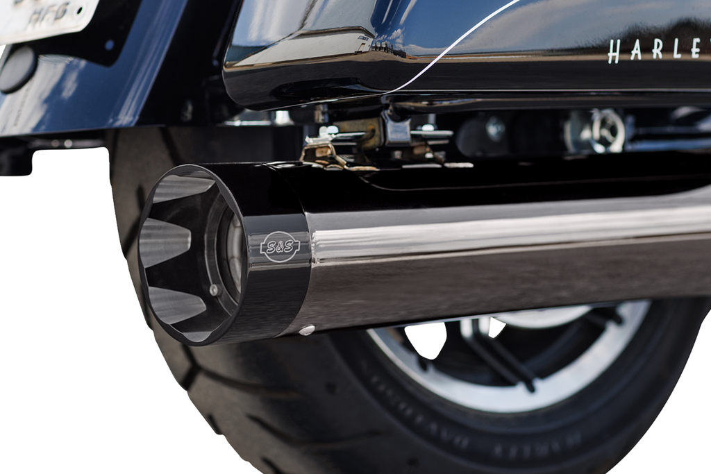 Exhaust 2:1 Sidewinder, Lava Chrome, Race Only, 17-23 M8