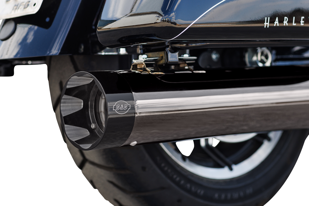 Exhaust 2:1 Sidewinder, Lava Chrome, Race Only, 17-23 M8