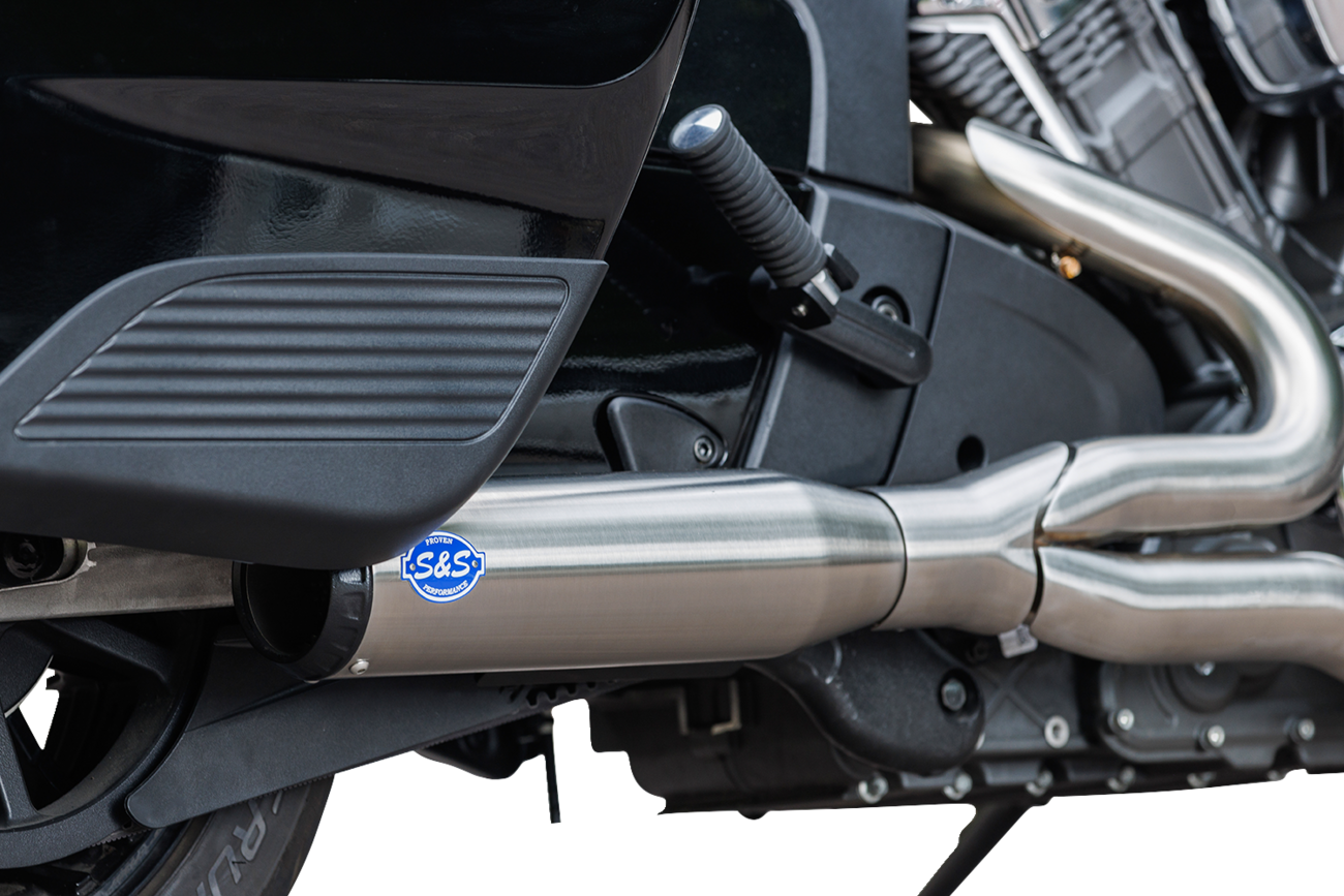 Exhaust Qualifier 2:1 50 State Brushed Stainless Challenger