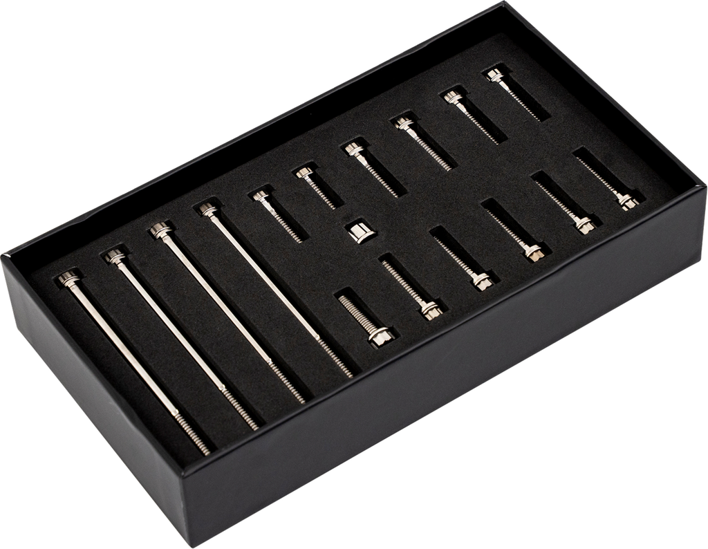 HARWARE KIT TITANIUM M8 PRIMARY COVER