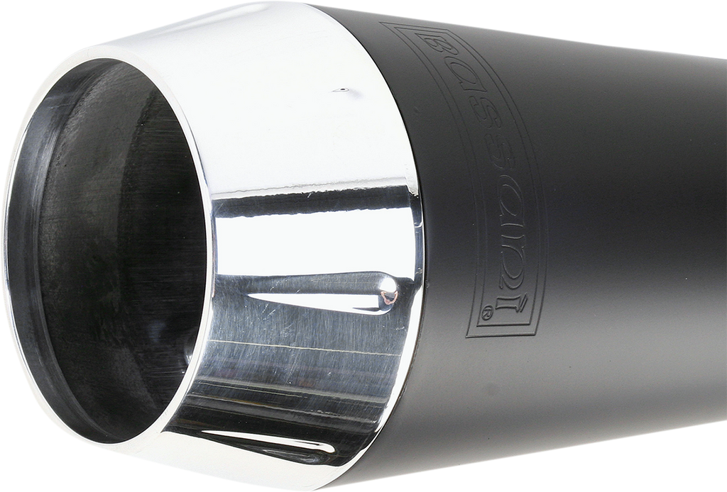 EXHAUST RR2-1UP FXD BLK