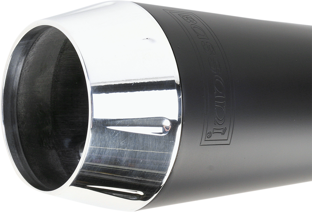 EXHAUST RR2-1UP FXD BLK
