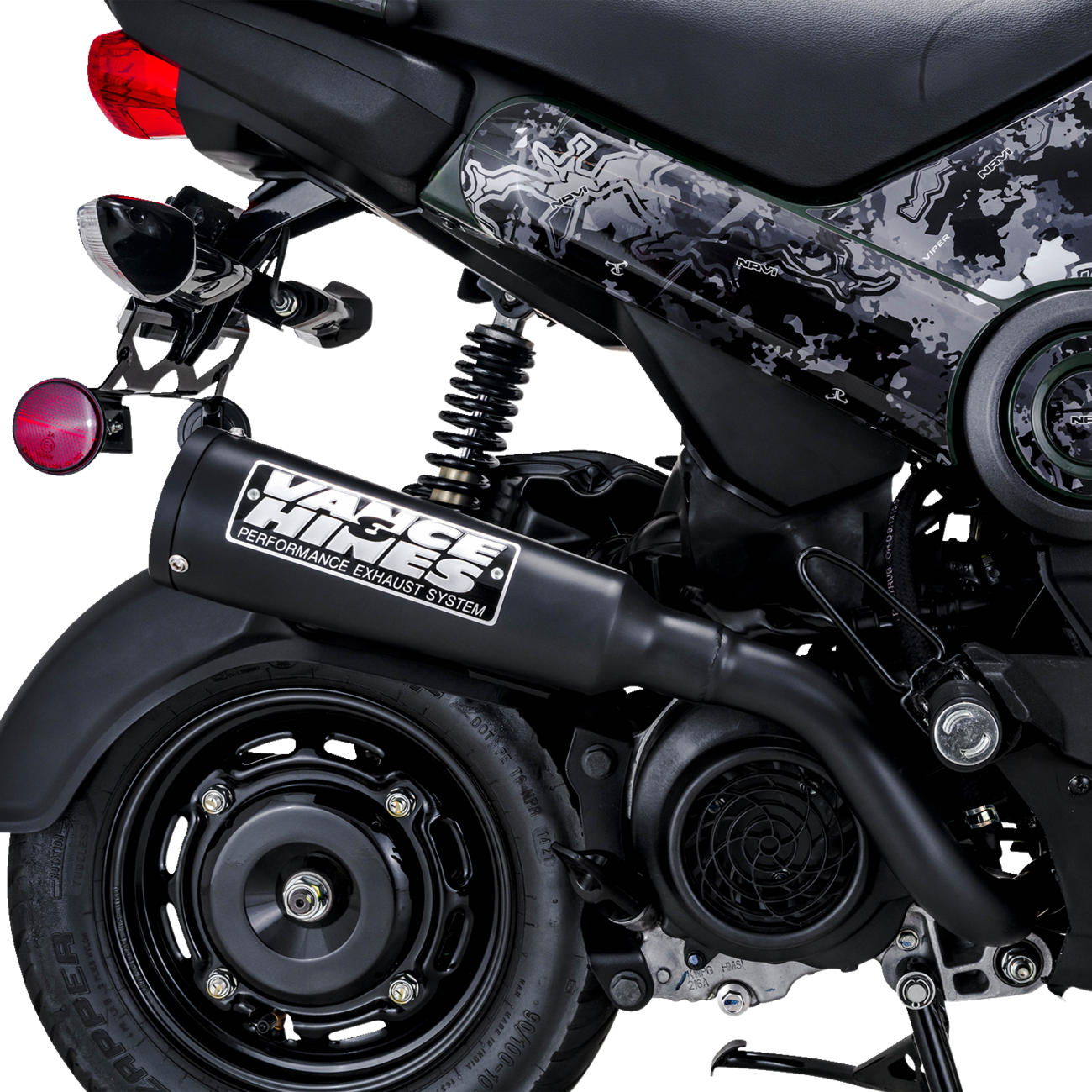 EXHAUST BLK HONDA NAVI