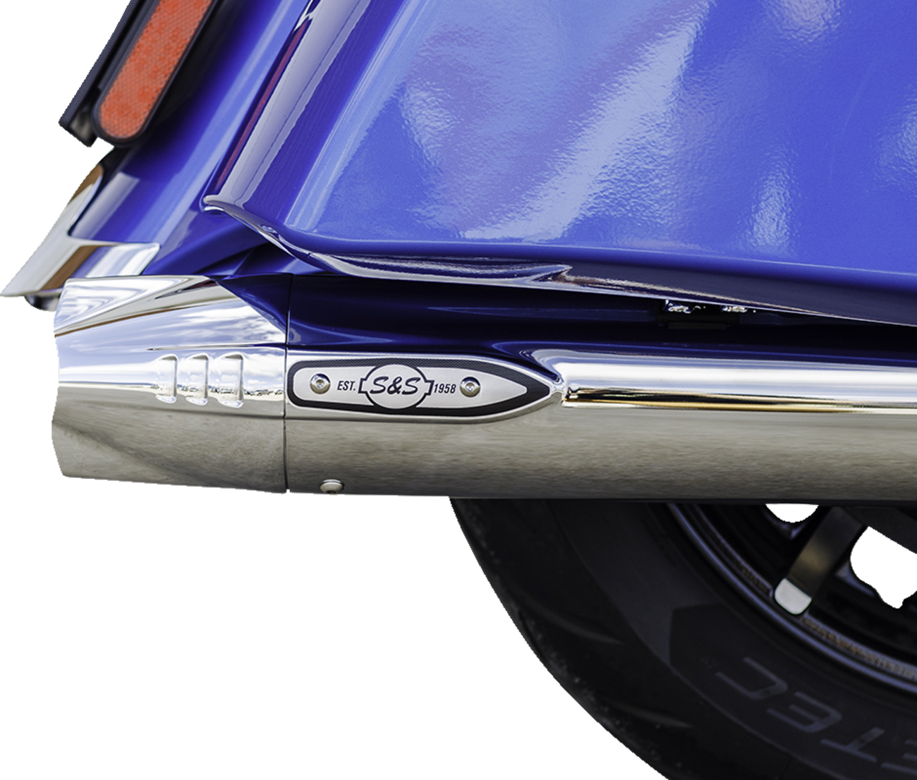 MUFFLER F-TAIL CHR.INDIAN