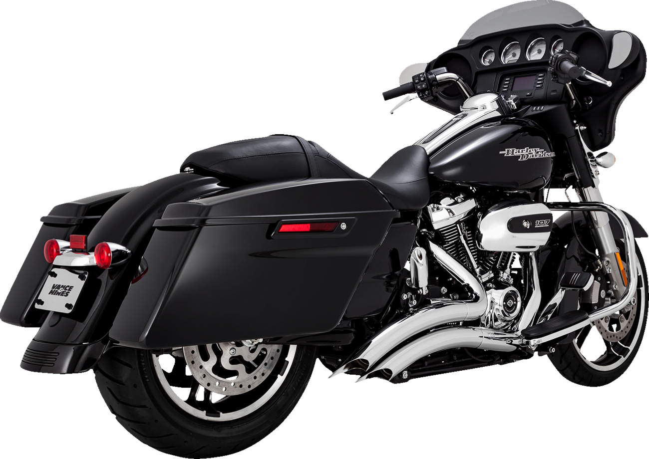 EXHAUST BIG-R CHR.17+FL