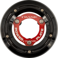 DERBY COVER AND POWER PLATE KIT M8 SFTL BLK/RED