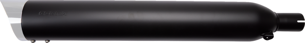 MUFFLER 4" SCLP BLK STRYK