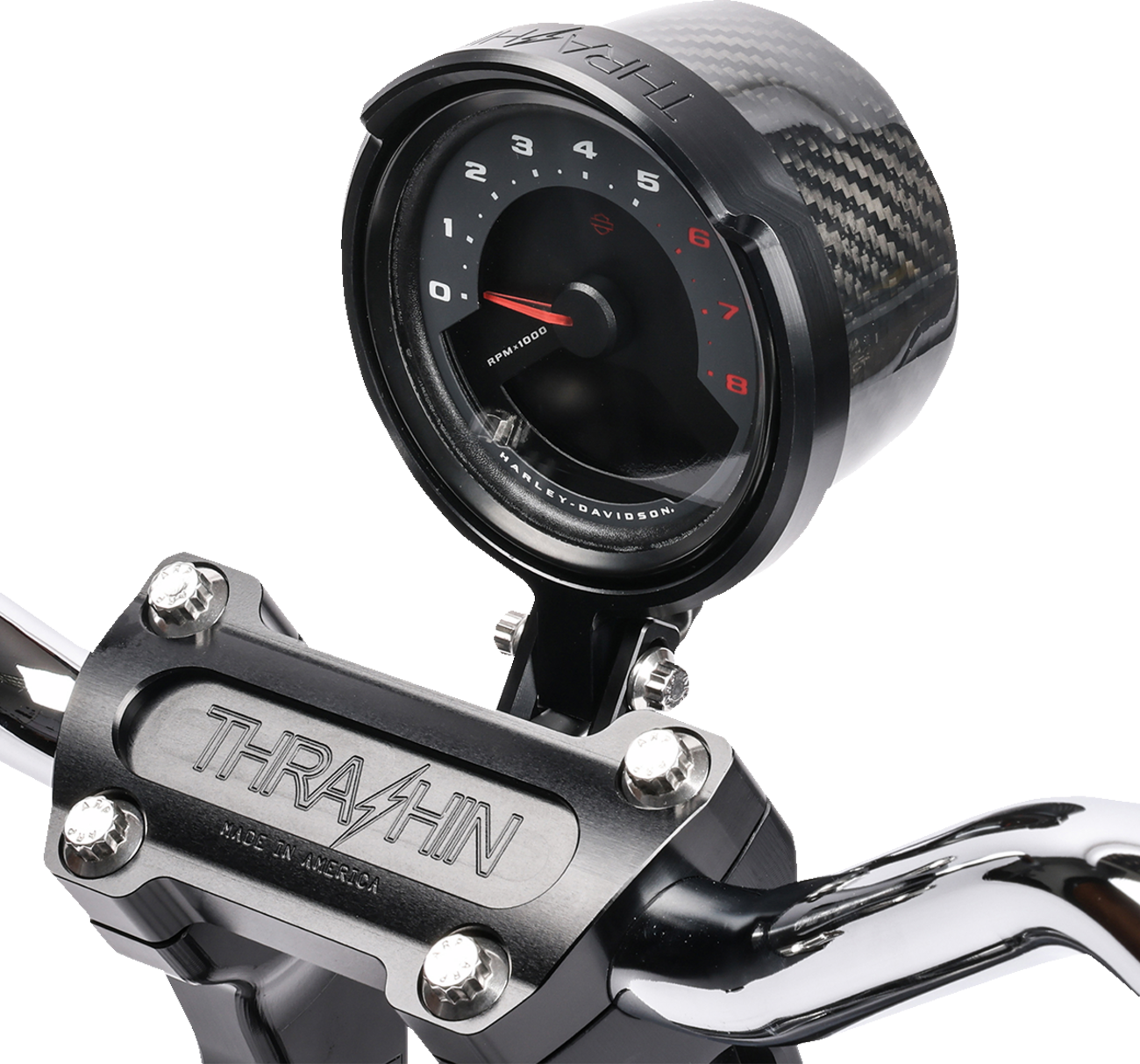 GAUGE RELOC KT FXLRS BLK