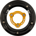 DERBY COVER AND POWER PLATE KIT M8 FL BLK/GLD