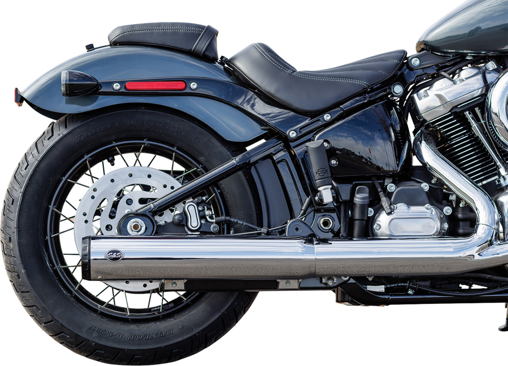 Muffler Slip-On Grand National 50 State 4"Chrome M8 Softail