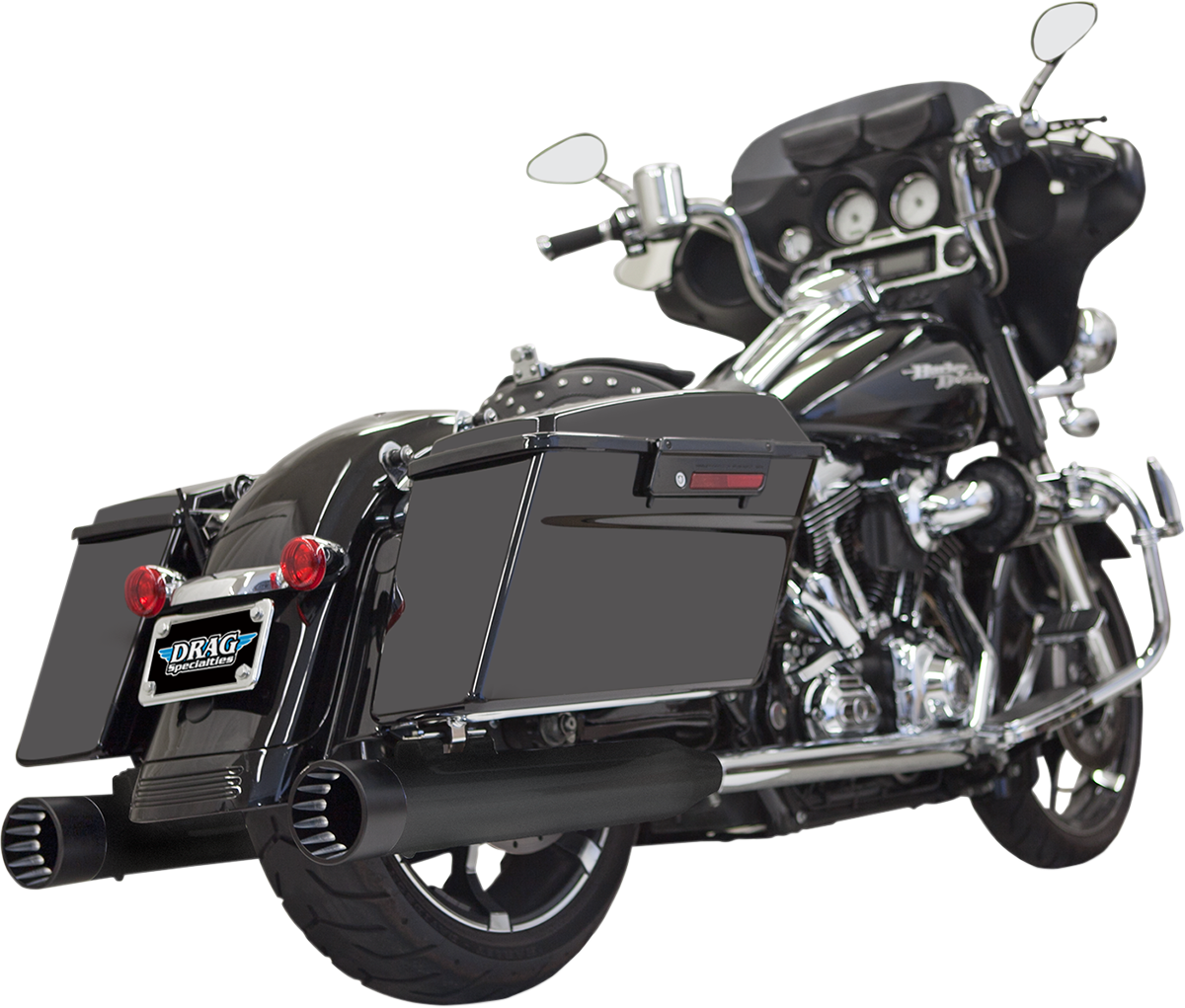 MUFFLER DNTS 95-16 BK/BLK