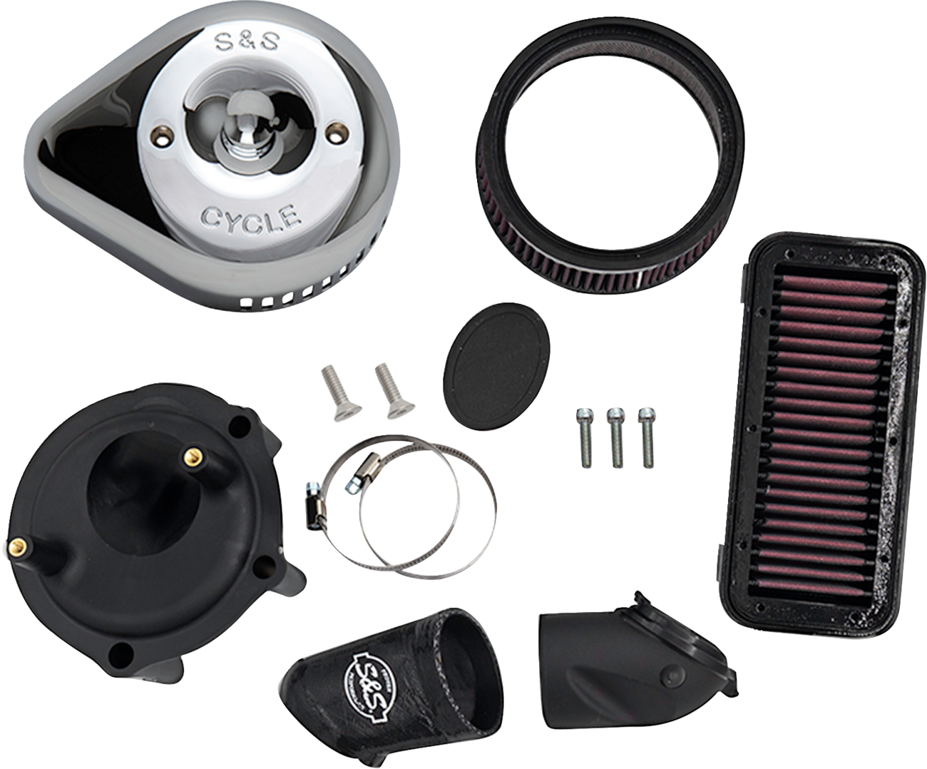 Air Cleaner Stealth Chrome Teardrop Cover Indian Challenger