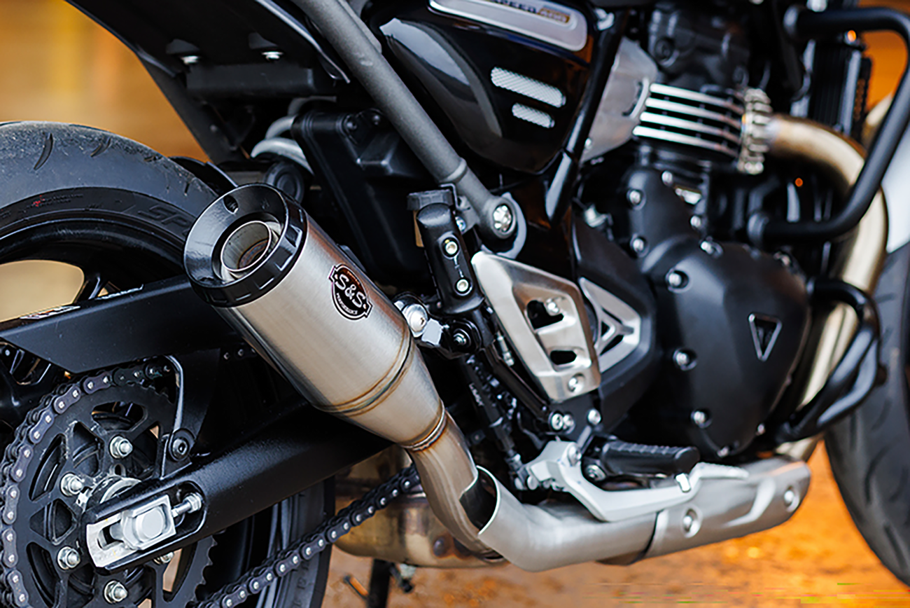 Muffler S/O Grnd Ntnl SS Triumph Speed 400 & Scrambler 400