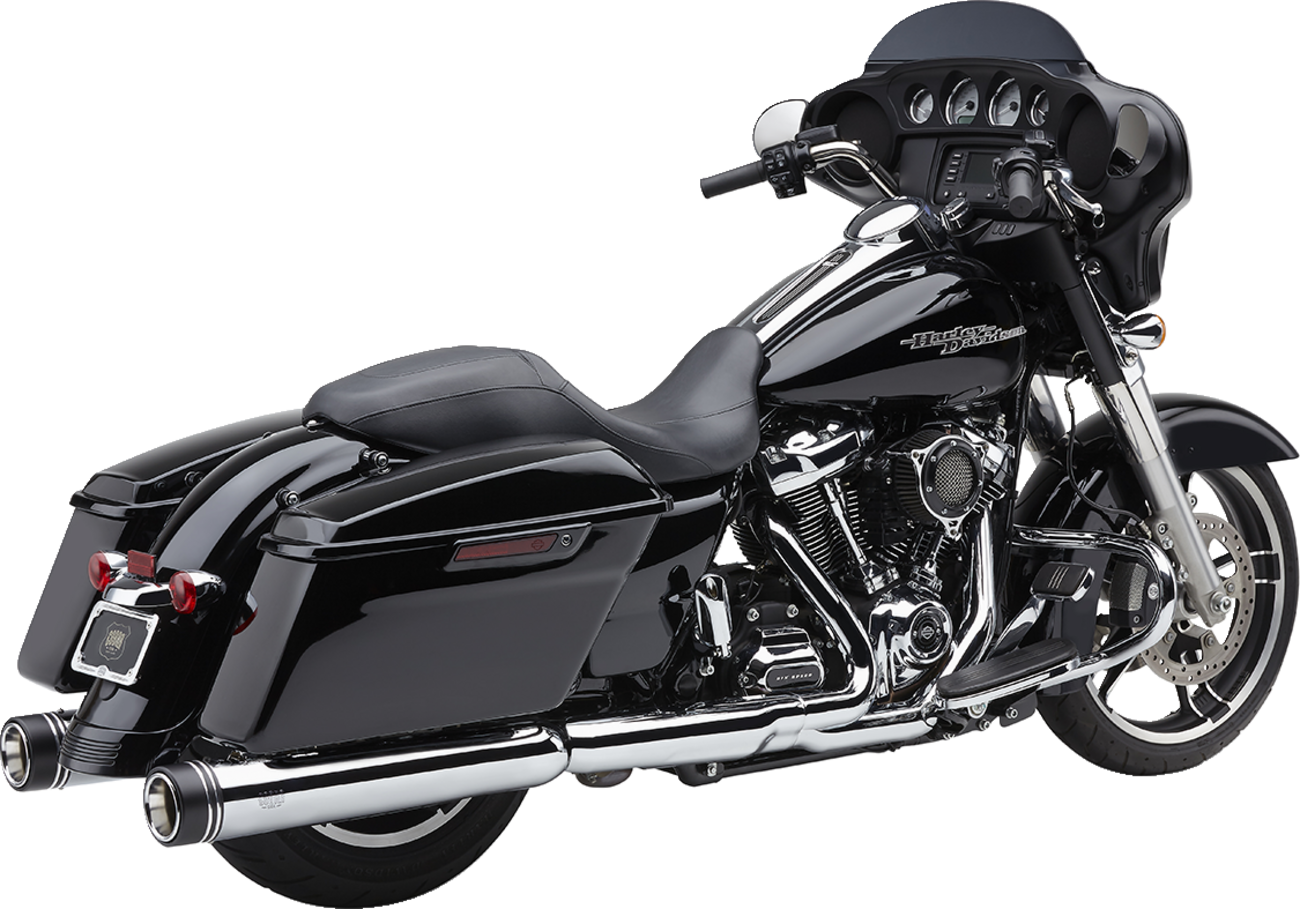 MUFFLER NH 4.5" FLH CHR