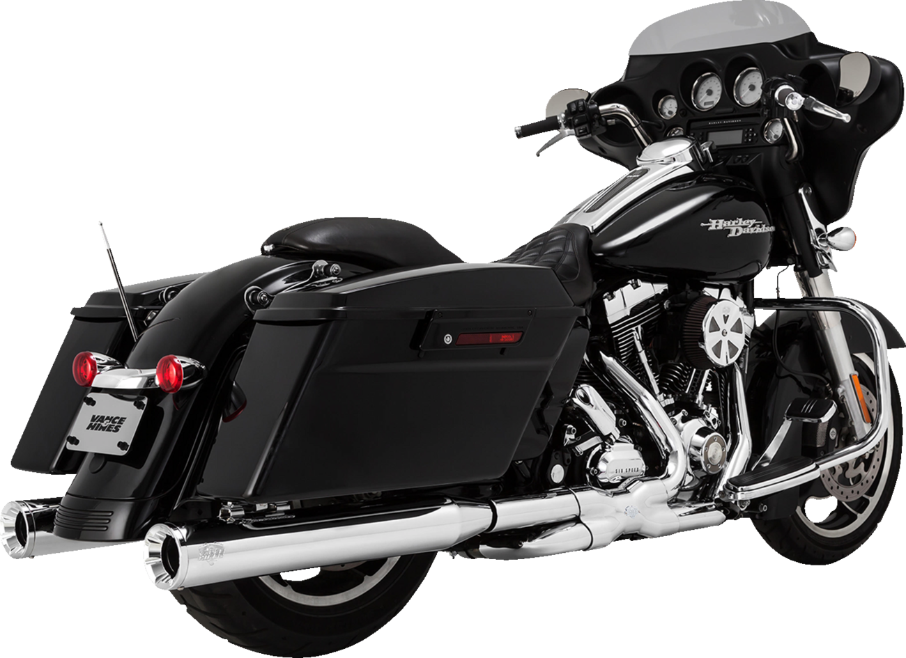 HEADPIPE PWR DUALS CHROME 09-16 TOURING