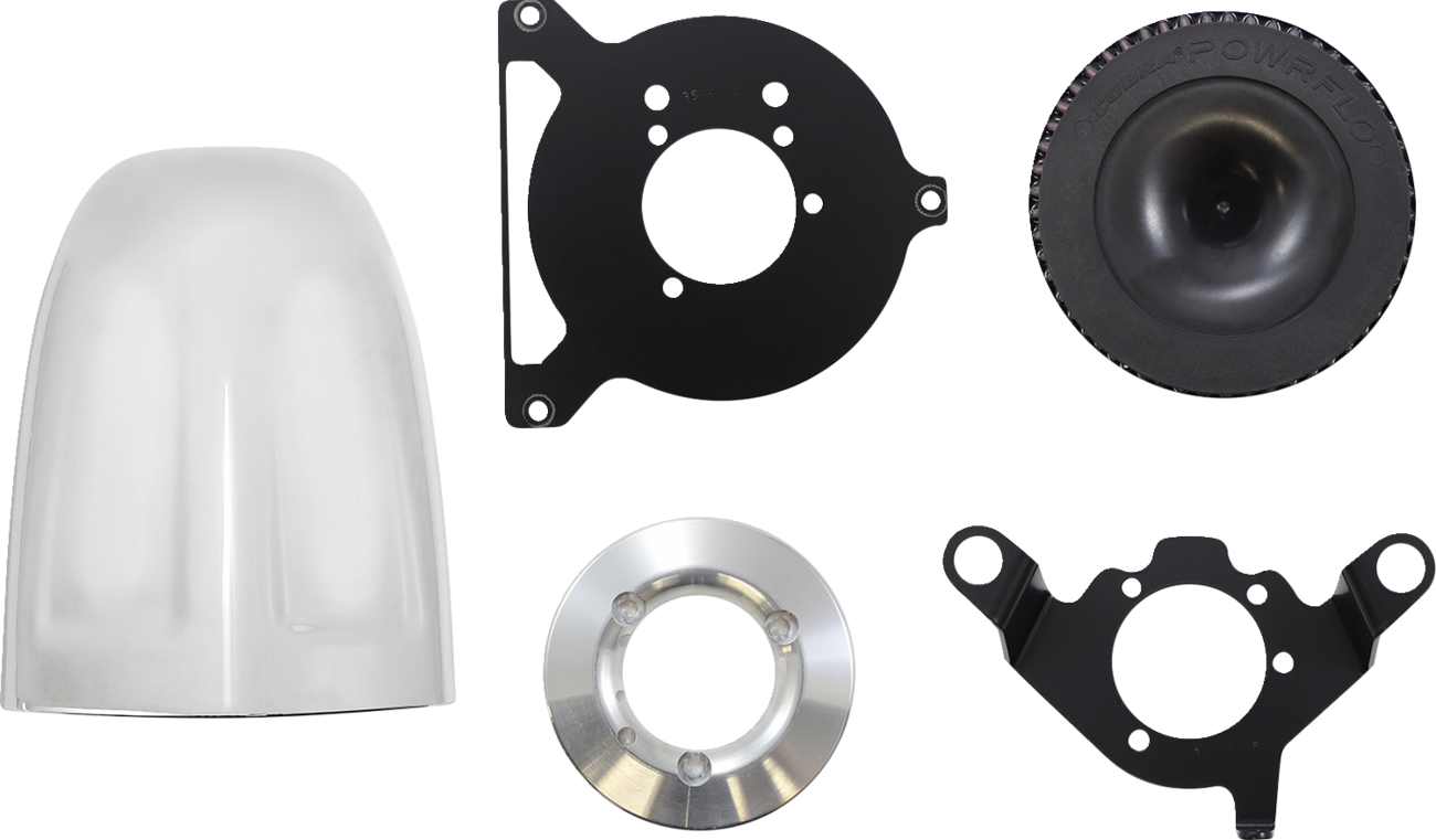AIR FILTER P-FLO CHR STL