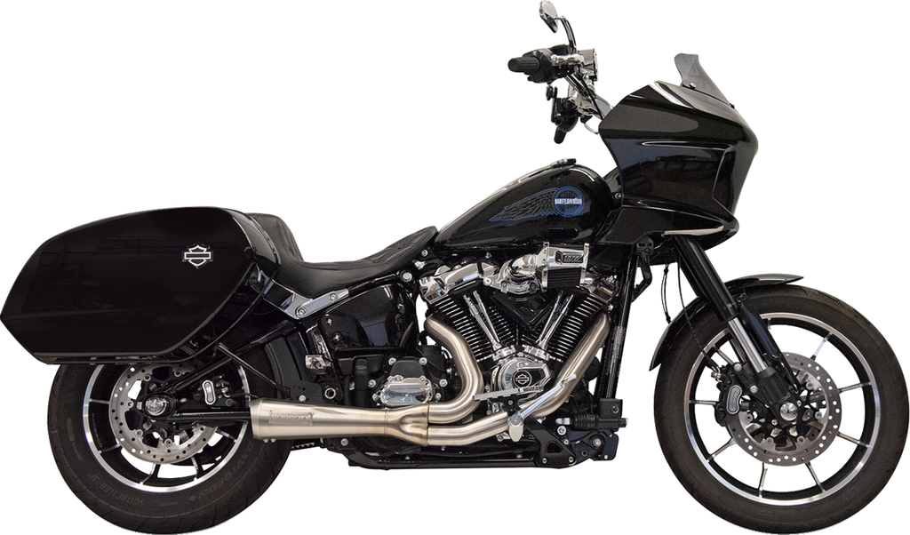 EXHAUST SHORT RIPPER 2:1 W/MEGAPHONE SS 49 STATE M8 SOFTAIL
