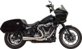 EXHAUST SHORT RIPPER 2:1 W/MEGAPHONE SS 49 STATE M8 SOFTAIL