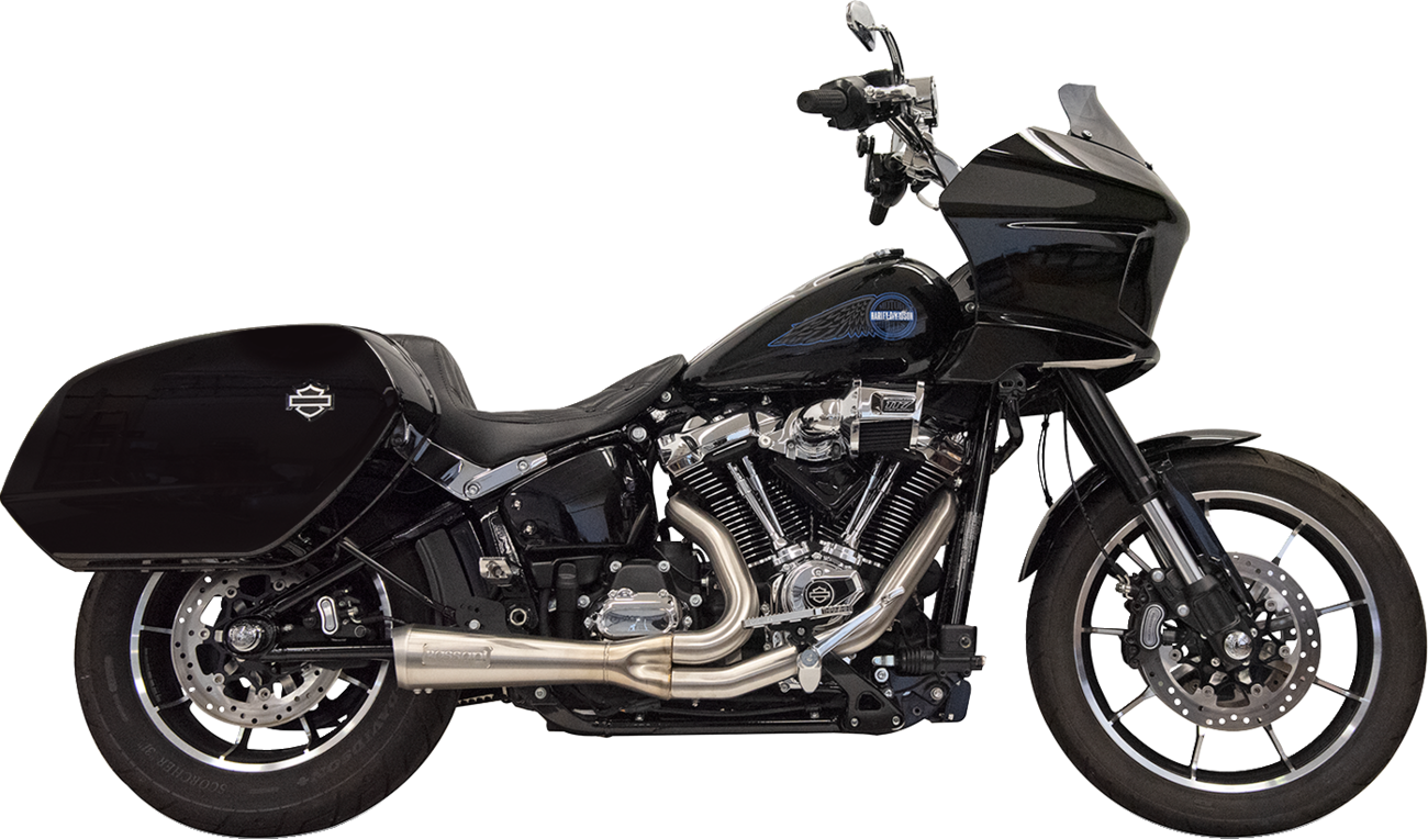 EXHAUST SHORT RIPPER 2:1 W/MEGAPHONE SS 49 STATE M8 SOFTAIL