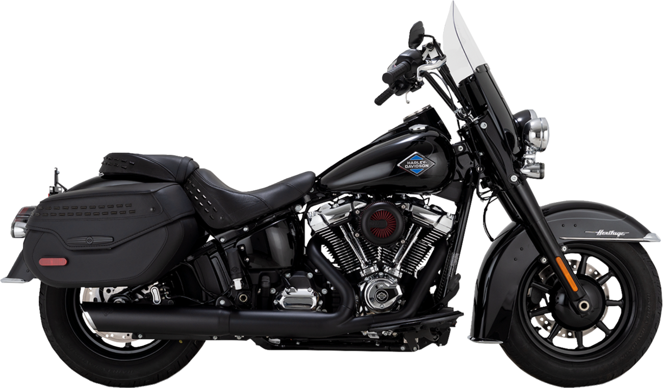 MUFFLER SLIP ON SOFTAIL BLACK