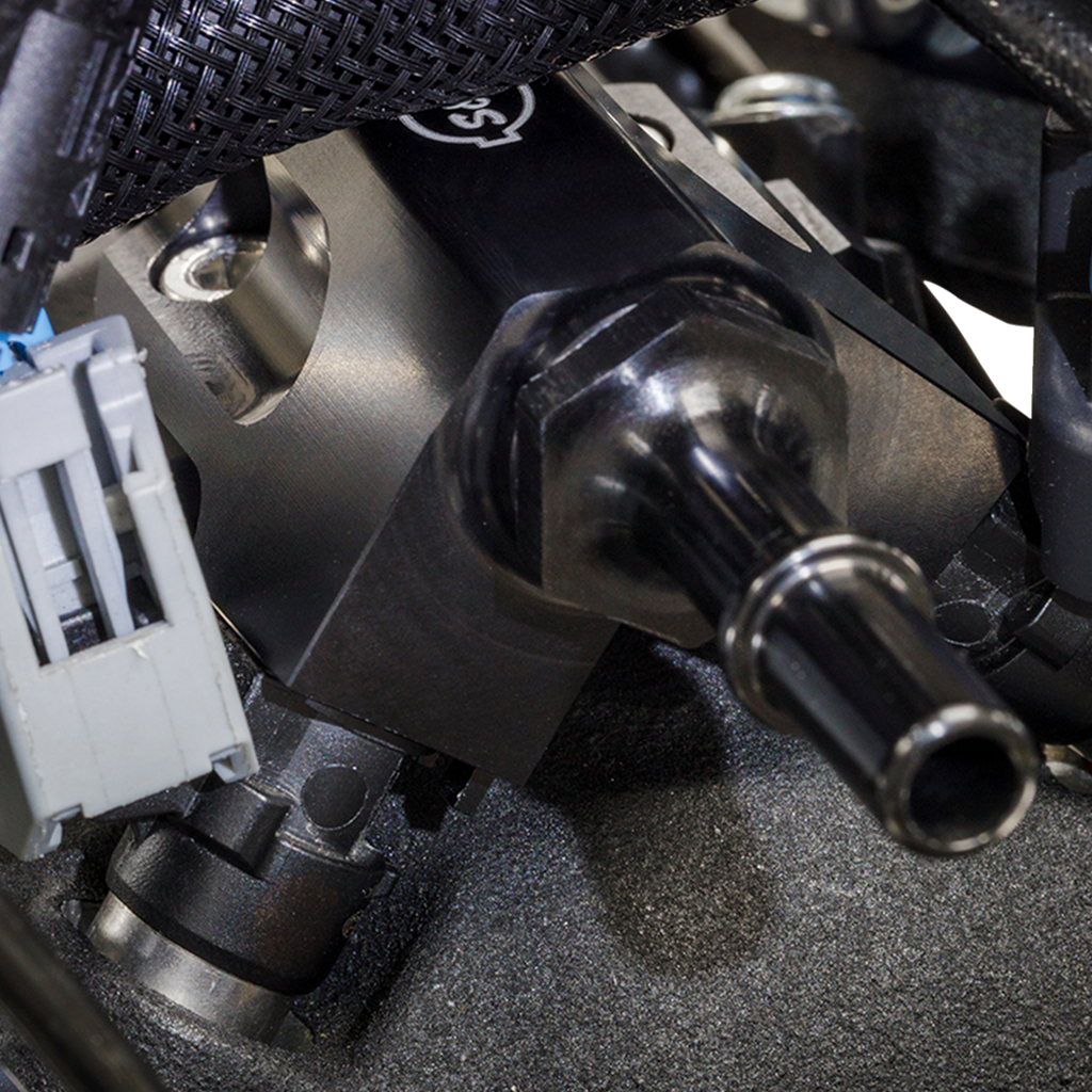 Fuel Rail Kit Billet Black M8 Touring 2017-2024