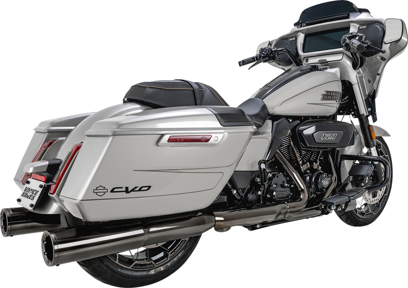 MUFFLERS HI-OUTPUT DARK CHROME 4.5"